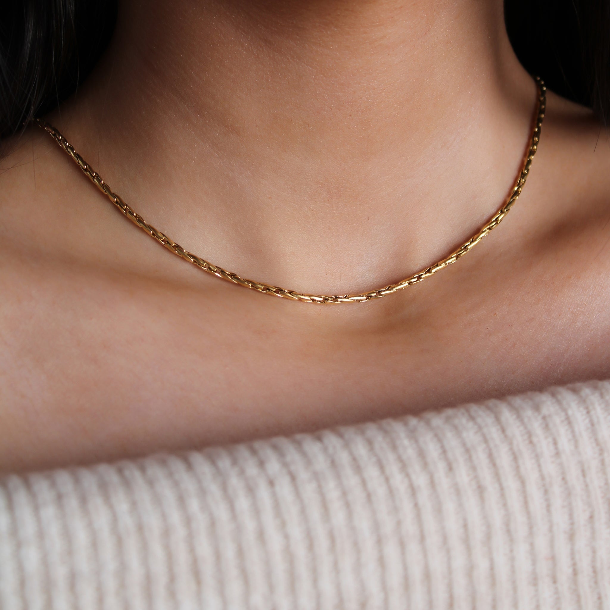 Twist Link Chain Necklace | Nasty Gal