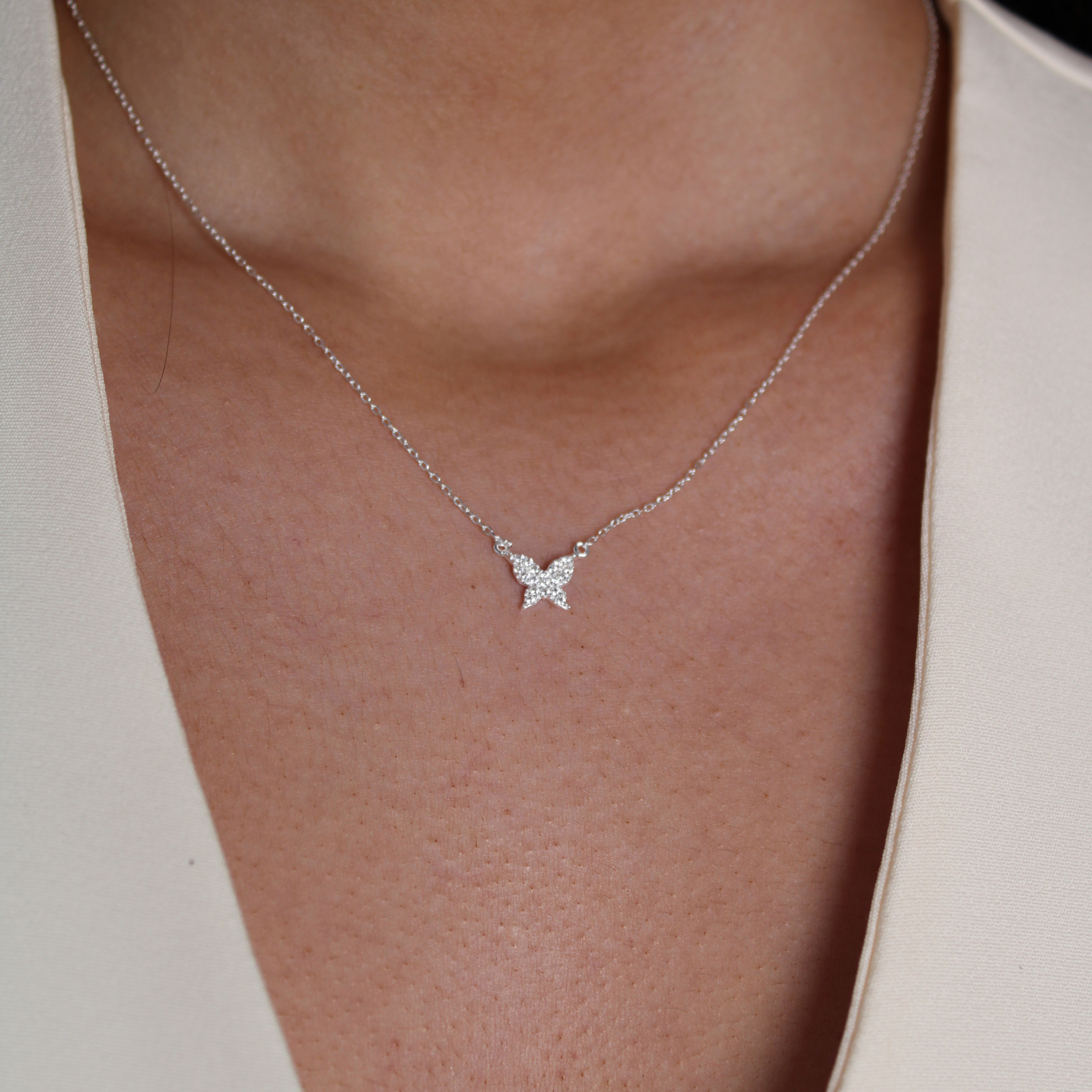 Baguette Diamond Star of David Necklace in 14K – FERKOS FJ