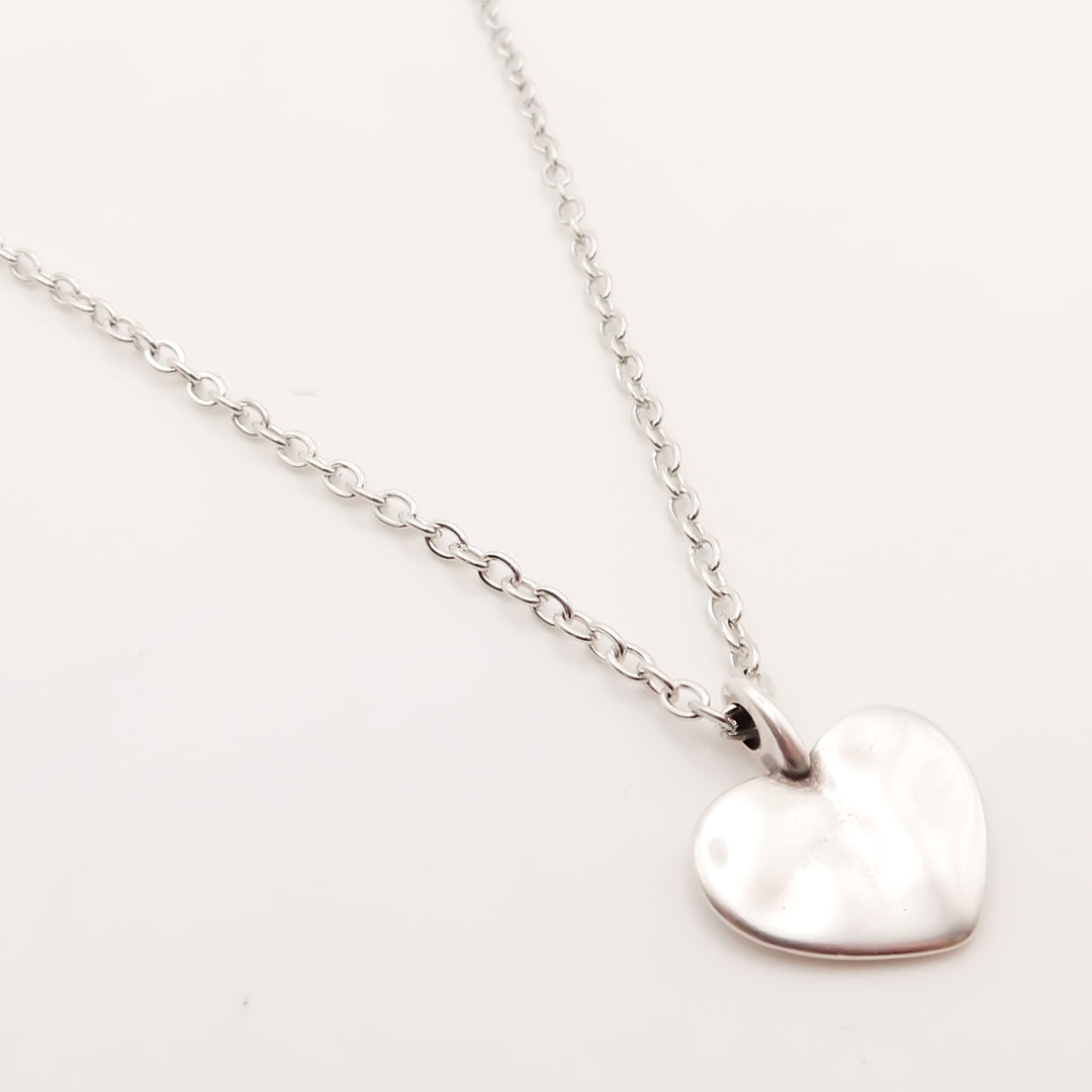 Hayley Heart Fine Chain Necklace
