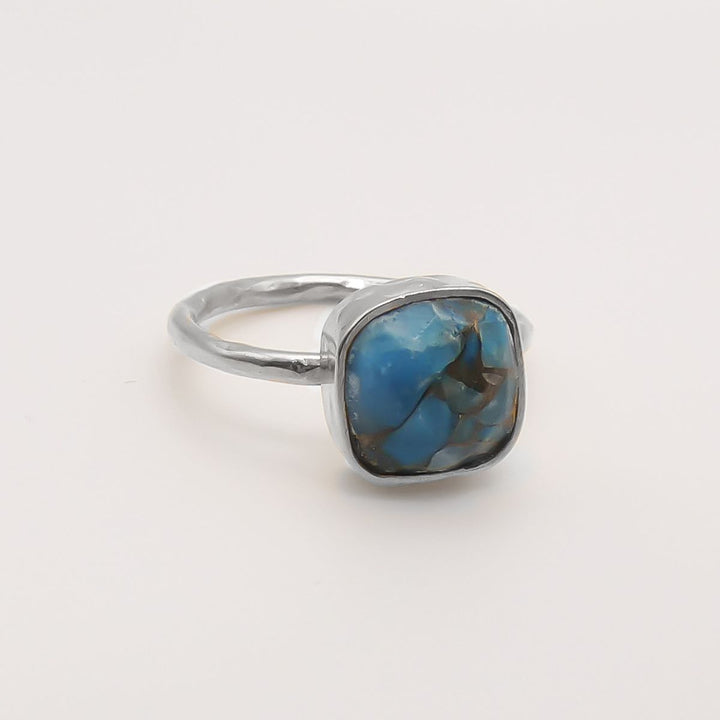 Flash Sale, Sterling Silver Turquoise Ring