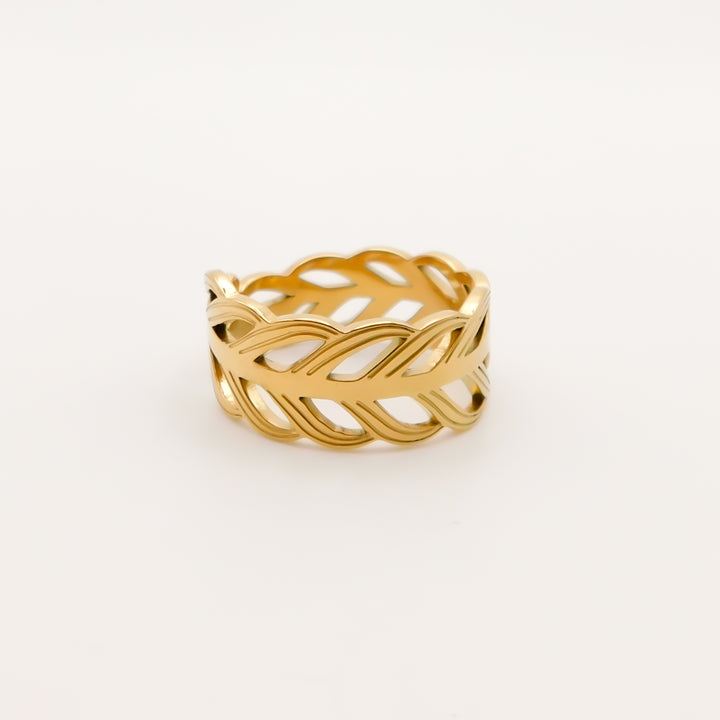 Flash Sale, Exclusive Ivy Leaf Ring, Gold