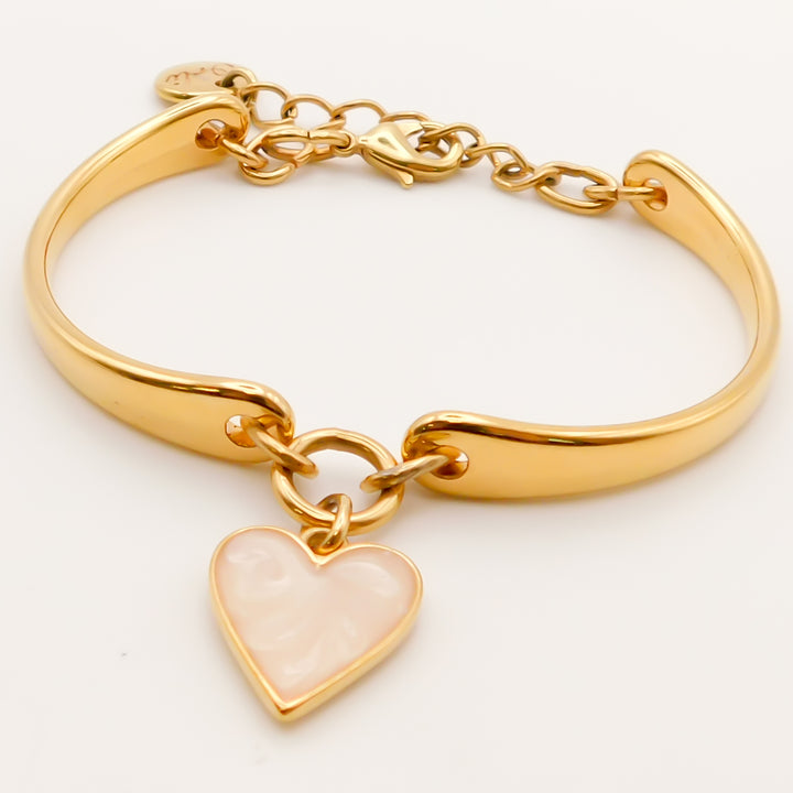 Flash Sale, Marble Heart Brangle, Rose Gold or Gold