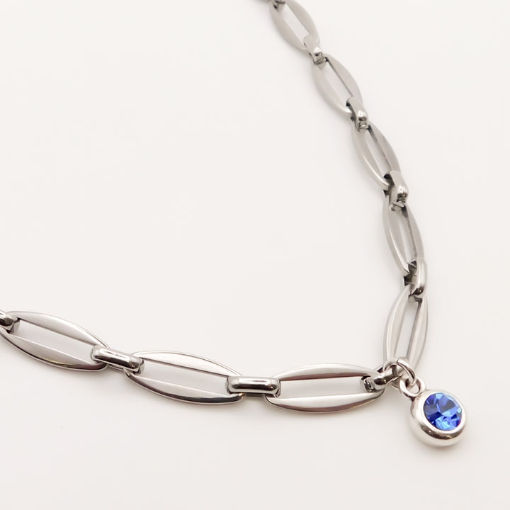 Azure - Long Link Necklace