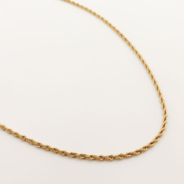 Flash Sale, Rope Chain Necklace, Gold