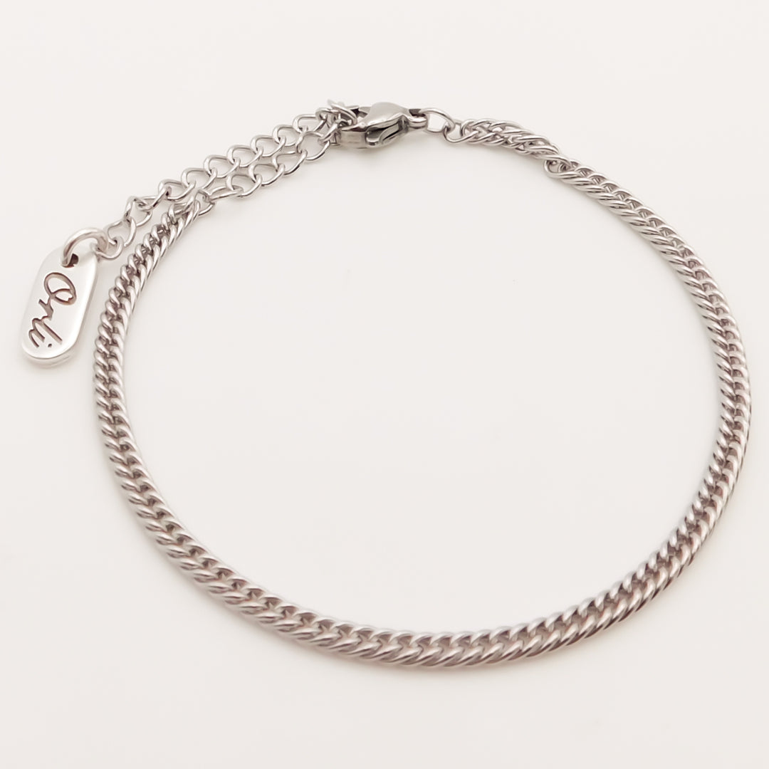 Vera Double Curb Chain Bracelet