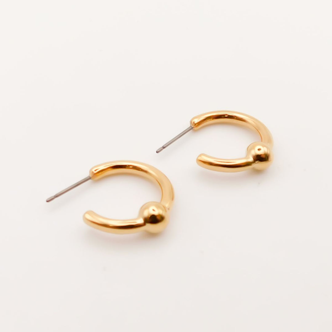 Outlet- Ball Hoops, Gold
