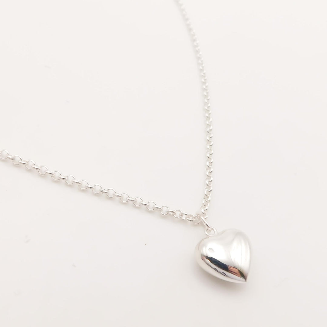 Sterling Silver Chloe Heart Necklace