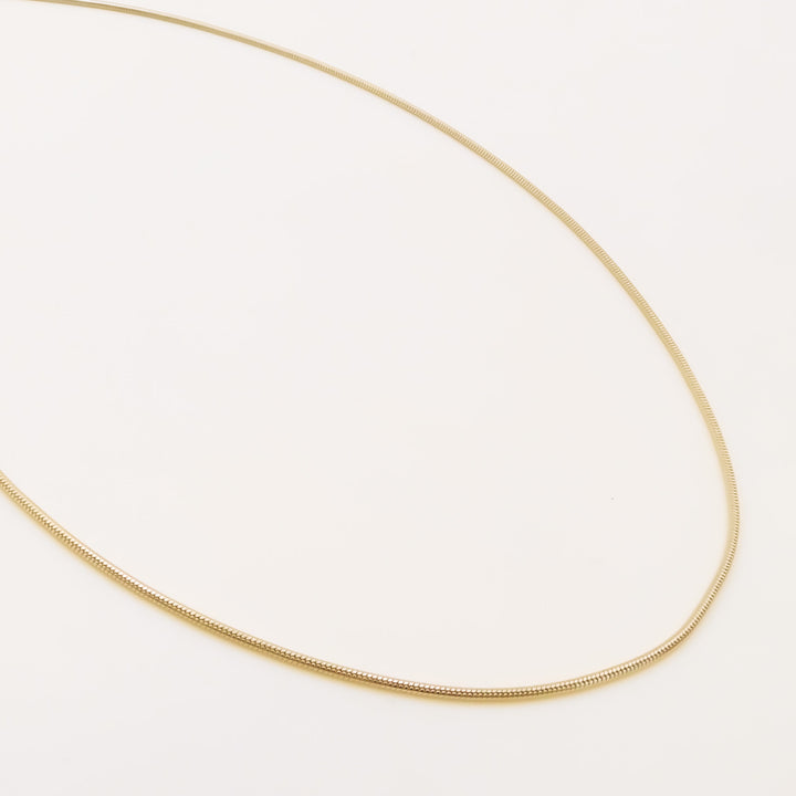 Fine Snake Chain Necklace, Gold
