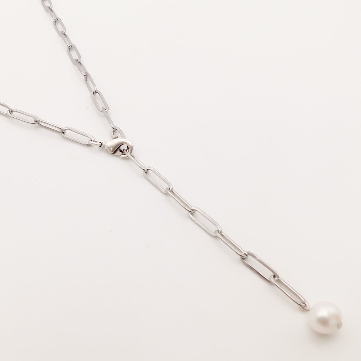 Unique & Exotic Adjustable Tahitian and South Sea Pearl and Diamond Lariat  - LL Pavorsky