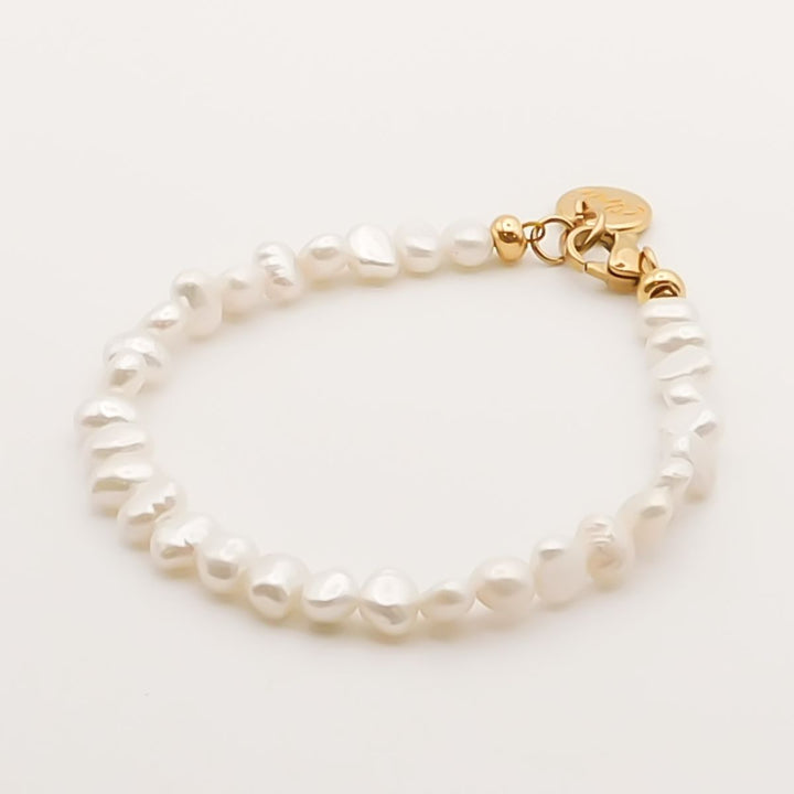 Seed Pearl Bracelet, Gold