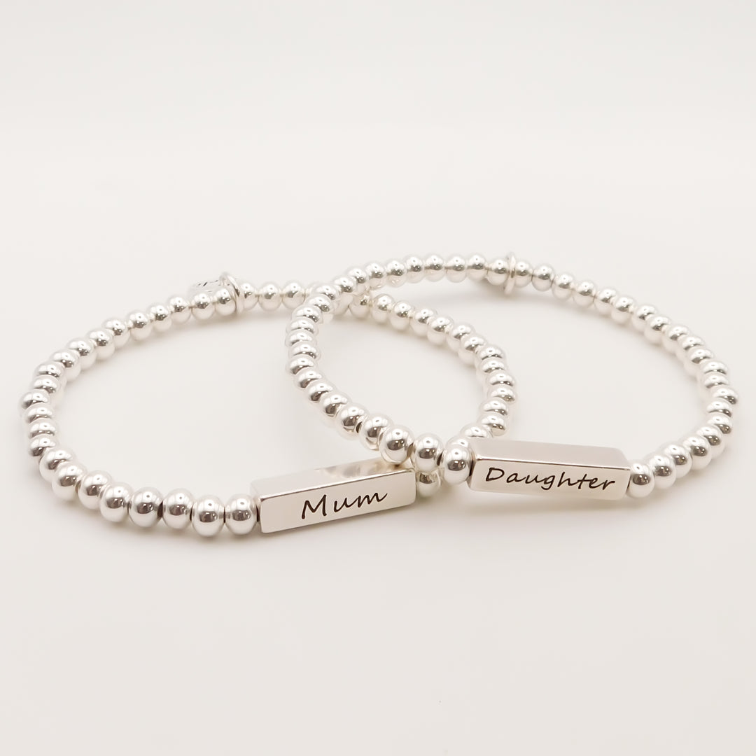 Mum & Daughter Zara Beads Bracelet Set
