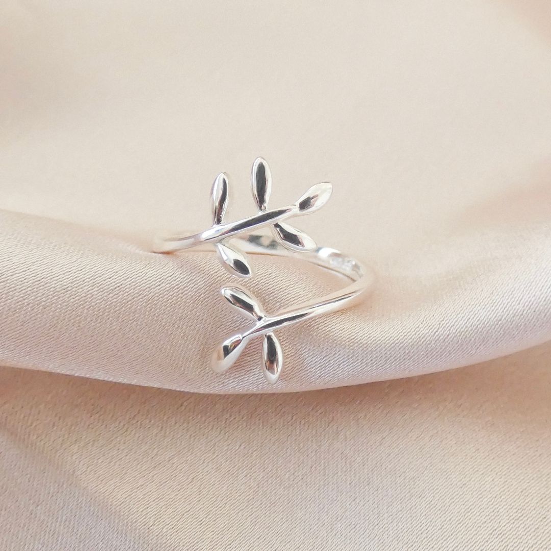 Sterling Silver Ivy ring