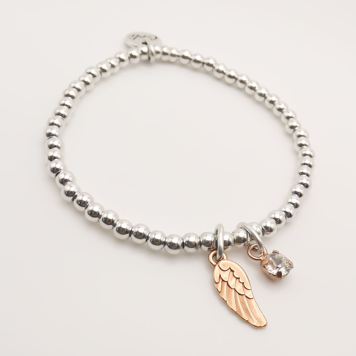 Guardian Angel Wing Charm Bracelet – Heart O' Gold