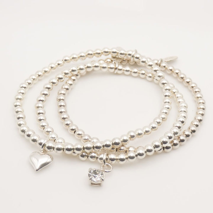 Sterling Silver Personalised Limited Edition Gift Set - Mia Heart